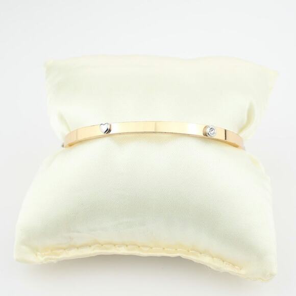 Coach Gold Studded Bangle Bracelet - Picture 6 of 7